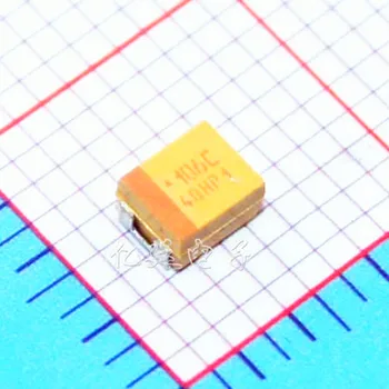 Čip tantal kondenzátor 16V 10UF typ B / 3528/1210 žltá 106C 3.5 * 2.8 mm pól