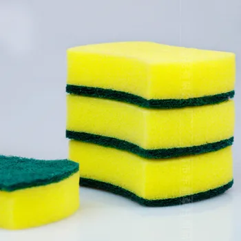 Čistenie hubky na umývanie gumu Silné dekontaminácia Kuchyni, umývanie čistou špongiou Eco-friendly domácnosť príslušenstvo dodávateľ-
