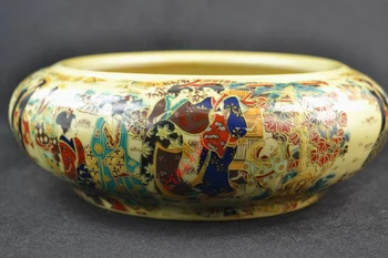 ČÍNSKE ĽUDOVÉ UMELECKÉ Zbierky staré Keramické, porcelánové vankúš upratovanie upratovanie weiqi nádrž