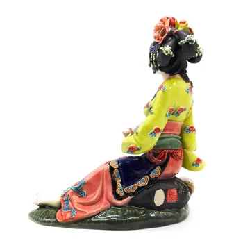 Čínsky Beauty Porcelánu Lady Socha Zberateľskú Plavidlá, Imitácie Starožitného Keramické Obrázok Figúrka na Ozdobu