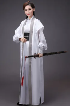 Čínsky Národný Hanfu Biela Dávnych Kostým Hanfu Muži Ženy Oblečenie Tradičných Národných Tang Vyhovovali Fáze Kostýmy