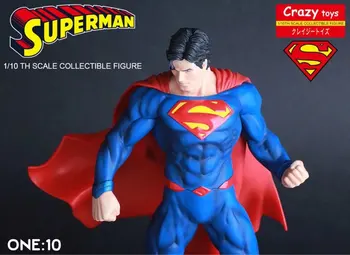 Šialené Hračky DC Superman Super Hrdina Akčných Obrázok Zberateľskú Hračka 7inch 18 cm