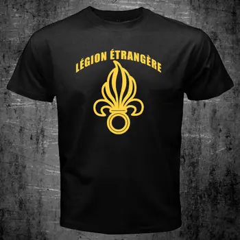 Špeciálne francúzske tričko mužov cudzineckej Légie, army Combat vytlačené top tee tričko NÁM plus veľkosti S-3XL