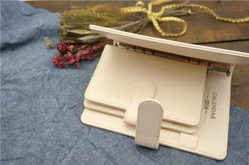 Špirála loose leaf binder naplniteľné cestovné vestník notebook filofax plánovač program poznámkový blok binder, A5 A6 študent krásny darček