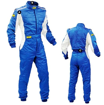 Štyri dvojité auto racing suit a nepremokavé preteky F1 kart drift racing suit taška mail