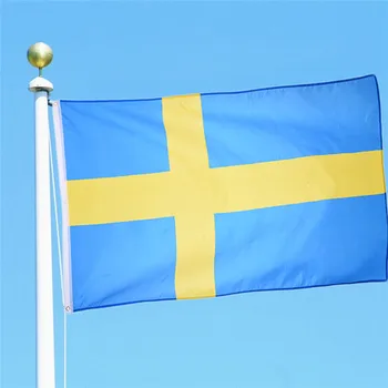 Štátna Vlajka 3x5 ft 90X150CM Dánsko, Island, Costa Rica, Švédsko, Tunisko, Egypt, Senegal, Irán Národnej Vlajky Zástavy