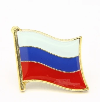 Štátna Vlajka Kovové Klopě Pin Vlajka Pin rusko