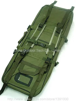 Ťažká Dual Puška Zbraň Prípade Taška Taktické Airsoft AEG puzdro Zbraň Taška Vojenské Lov Šport Ramenný vzduchovky tašky