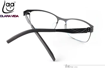 Žiadna skrutka Ultra ľahký dizajn z nehrdzavejúcej ocele Proti Blu ray ultrafialové-dôkaz muži ženy okuliare na čítanie +1 +1.5 +2 +2.5 +3
