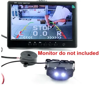 žiadne otvory parkovací senzor 2 snímač doska + 1 široký uhol kamery parkovanie detektor auto video parkovisko kamerovým systémom